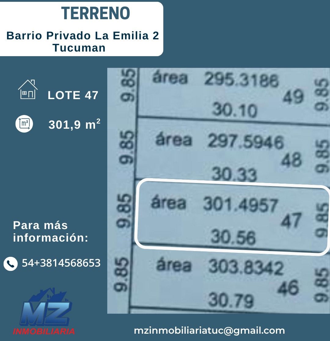 Terreno La Emilia